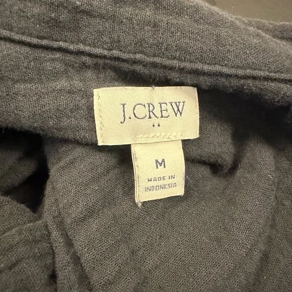 J Crew Gauze Button Up M - Picture 4 of 5